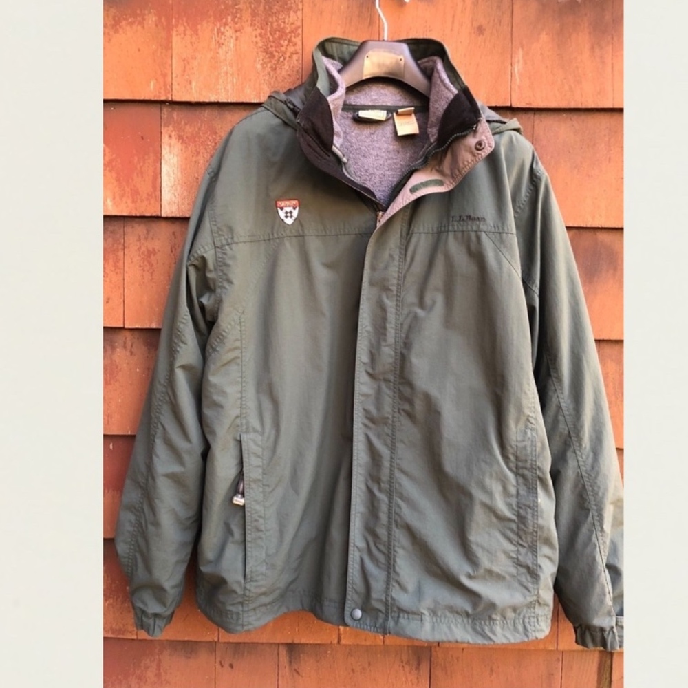 NWT L.L. BEAN Men Weather Challenger 3-in-1 Jacket